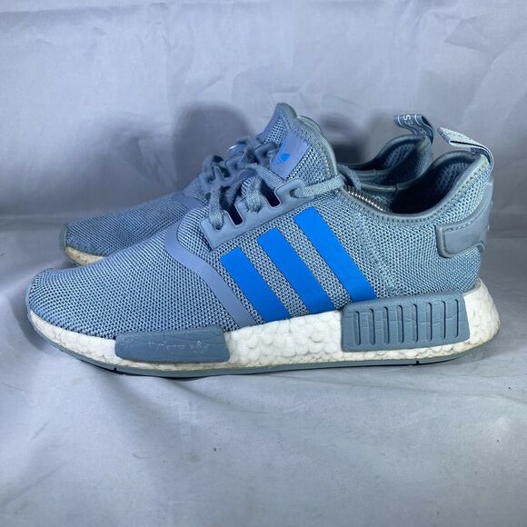 adidas Shoes - adidas Nmd_R1 Sneakers Shoes Grey Shock Cyan